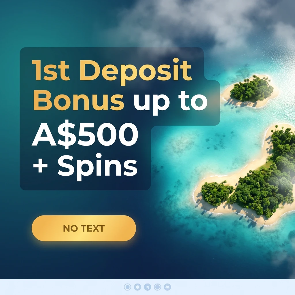 1st Deposit Bonus up to A$500 + Spins